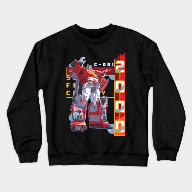 Super Fire Convoy Crewneck Sweatshirt by ZeroMayhem